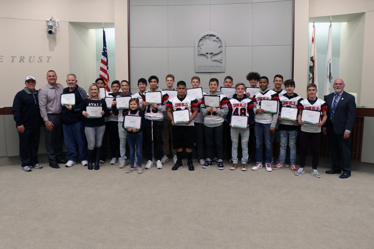 2017 Southern California Jr. All American Super Bowl Champions - Pee Wee Division 1